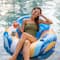 PoolCandy Good Vibes Deluxe Pool Tube with Backrest